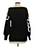 Boston Proper Floral Black Pullover Sweater Size S - photo 2