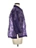 Choices Purple 3/4 Sleeve Button-Down Shirt Size M - photo 4
