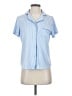 Laura Ashley Blue Short Sleeve Polo Size S - photo 1
