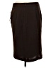 Chaiken 100% Wool Solid Brown Wool Skirt Size 6 - photo 2