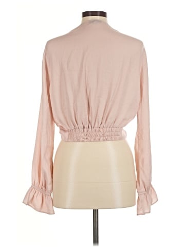 Topshop Long Sleeve Blouse (view 2)