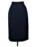 Lands' End 100% Wool Solid Blue Wool Skirt Size 6R - photo 2