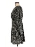 Topshop 100% Polyester Print Black Casual Dress Size 8 - photo 5