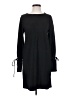 Halogen Solid Black Casual Dress Size S - photo 1
