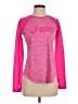 Asics 100% Polyester Pink Long Sleeve T-Shirt Size S - photo 1