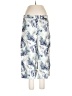 Chico's 100% Linen Tropical Blue Linen Pants Size Lg (2) - photo 1