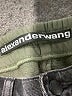 Alexander Wang 100% Cotton Chevron-herringbone Gray Jeans Size 26 waist - photo 7