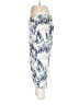 Chico's 100% Linen Tropical Blue Linen Pants Size Lg (2) - photo 5