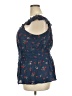 Maurices 100% Rayon Blue Sleeveless Blouse Size XXL - photo 5