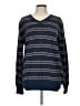 Gap Outlet 100% Cotton Stripes Blue Pullover Sweater Size L - photo 1