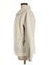 Athleta 100% Polyester Solid Ivory Faux Fur Jacket Size M - photo 5