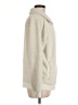 Athleta 100% Polyester Solid Ivory Faux Fur Jacket Size M - photo 4