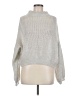 Urban Heritage Solid Silver Turtleneck Sweater Size M - photo 1