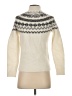Marciano Argyle Ivory Turtleneck Sweater Size XS - photo 2