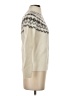 Marciano Argyle Ivory Turtleneck Sweater Size XS - photo 4