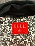 Elle Solid Black Trenchcoat Size L - photo 6