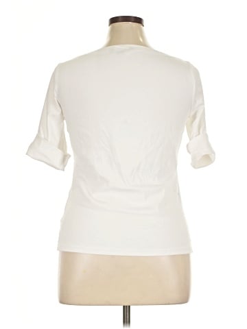 Lauren by Ralph Lauren 3/4 Sleeve T-Shirt (view 2)