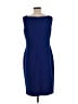 Jones Studio Solid Blue Cocktail Dress Size L (estimated) - photo 2
