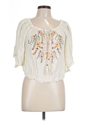 Coco + Jaimeson 3/4 Sleeve Blouse (view 1)