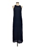 Voz Solid Blue Casual Dress Size S - photo 1