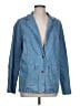 Bill Blass 100% Cotton Blue Denim Jacket Size L - photo 1
