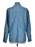 Bill Blass 100% Cotton Blue Denim Jacket Size L - photo 2