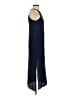 Voz Solid Blue Casual Dress Size S - photo 4