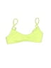 Aeropostale Yellow Green Swimsuit Top Size S - photo 1