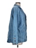 Bill Blass 100% Cotton Blue Denim Jacket Size L - photo 4