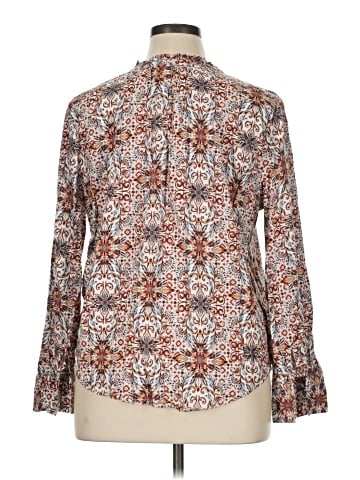 Ann Taylor LOFT Long Sleeve Blouse (view 2)
