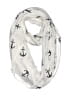 Unbranded 100% Viscose White Scarf One size - photo 1