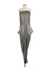 Unbranded 100% Rayon Metallic Silver Jumpsuit Size S - photo 1