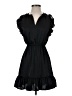 Steve Madden 100% Polyester Solid Black Casual Dress Size XS - photo 1