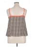 THML 100% Polyester Stripes Orange Sleeveless Blouse Size XL - photo 2