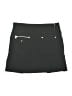 Daily Sports Solid Black Active Skort Size 8 - photo 2