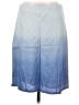 Gap 100% Linen Tie-dye Blue Casual Skirt Size 0 - photo 1