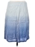 Gap 100% Linen Tie-dye Blue Casual Skirt Size 0 - photo 2