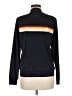 American Eagle Outfitters 100% Polyester Stripes Black Track Jacket Size M - photo 2
