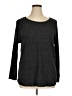 Caslon Gray Long Sleeve Top Size XL - photo 1
