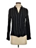 Cloth & Stone Stripes Black Long Sleeve Blouse Size XS - photo 1