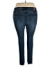 ELOQUII Solid Blue Jeggings Size 18 - photo 2