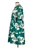 Unbranded 100% Polyester Tropical Green Casual Dress Size XL - photo 5