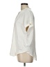 Old Navy 100% Polyester Ivory Short Sleeve Blouse Size L - photo 5