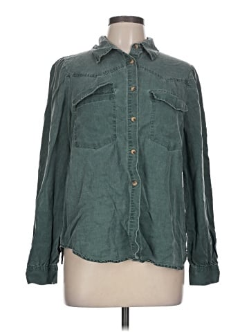 Jane and Delancey Long Sleeve Button-Down Shirt (view 1)