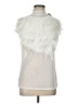 Ashley Stewart 100% Polyester Ivory Sleeveless Blouse Size 10 - 12 Plus - photo 1