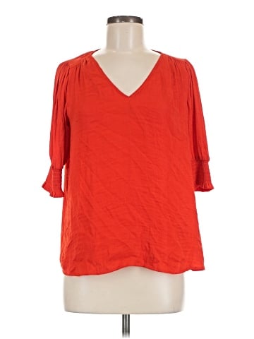 Maison d' Amelie 3/4 Sleeve Blouse (view 1)