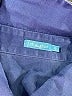 J. McLaughlin 100% Linen Blue Long Sleeve Button-Down Shirt Size 10 - photo 4
