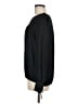 Ann Taylor LOFT 100% Polyester Black Long Sleeve Blouse Size M - photo 5