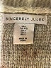 Sincerely Jules Tan Cardigan Size L - photo 7