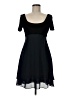 JS Collections 100% Polyester Solid Black Cocktail Dress Size 6 - photo 1